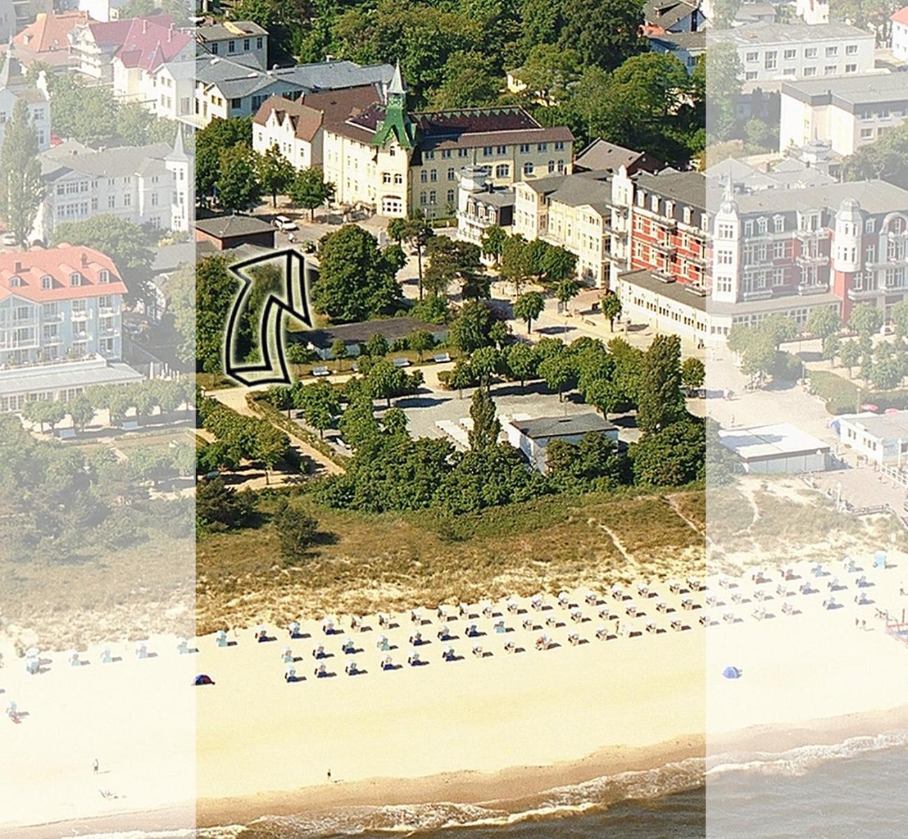 Hotel Duenenschloss Mit Private Spa Zinnowitz Exterior foto